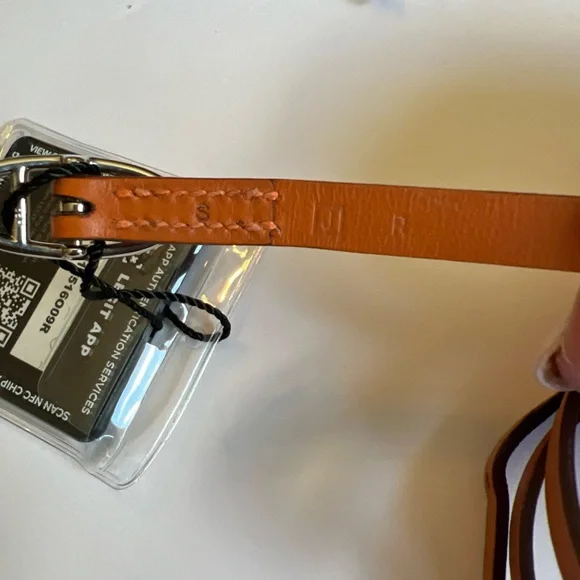 Hermes chamonix hapi 3mm Leather Bracelet - Picture 5 of 7